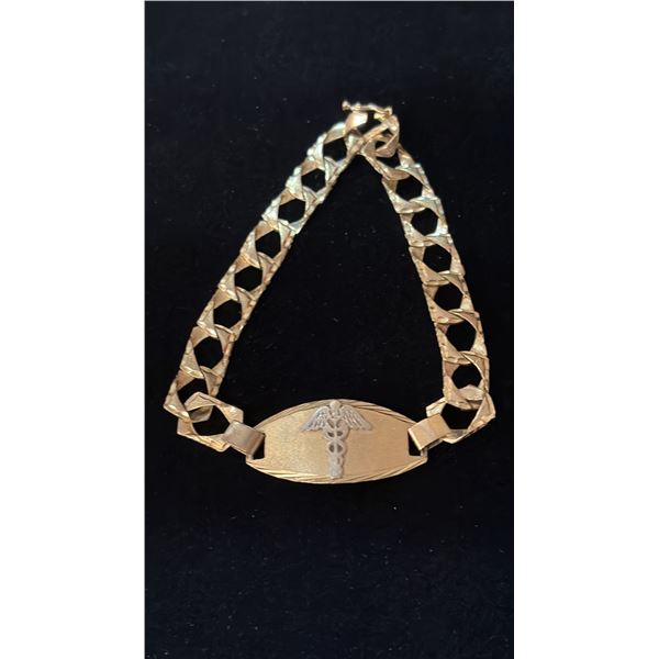 APPROX 10K MEDIC ALERT BRACELET (14.8G)