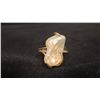 Image 1 : APPROX 14K LADIES RING SET WITH PEARL AND DIAMOND (4.3G)