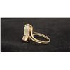 Image 2 : APPROX 14K LADIES RING SET WITH PEARL AND DIAMOND (4.3G)