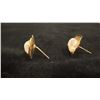 Image 2 : PAIR APPROX 14K EARRINGS SET WITH PEARLS (4G)