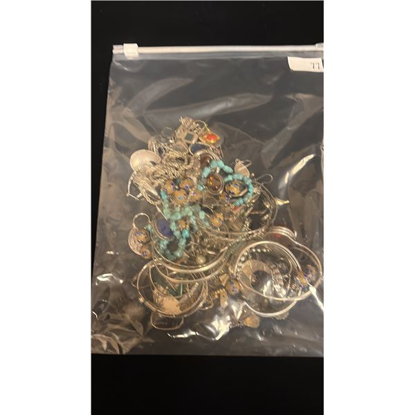 MISC JEWELRY (2.4G GOLD & 418.6G SILVER CONTENT)