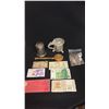 Image 1 : VINTAGE CURRENCY & COLLECTABLES; METAL CUP, CONTAINER AND UTENSIL, VINTAGE CURRENCY INCLUDING US
