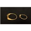 Image 3 : APPROX 14K LADIES SWIRL RING & APPROX 10K LADIES SWIRL RING SET WITH DIAMOND (2.8G)
