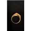 Image 3 : APPROX 10K MENS SIGNET RING SET WITH DIAMONDS (8.2G)
