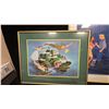 Image 2 : WALT DISNEY SOUVENIR PRINTS; FRAMED AND UNFRAMED & WALT DISNEY WITH MICKEY FIGURINE WITH ORIGINAL