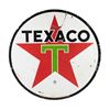 Image 1 : 72" Texaco DSP Porcelain Advertising Sign