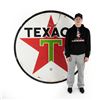 Image 2 : 72" Texaco DSP Porcelain Advertising Sign