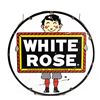 Image 5 : 48" White Rose DSP Porcelain Advertising Sign