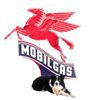 Image 4 : MOBIL GAS Single Sided NEON Advertising Sign