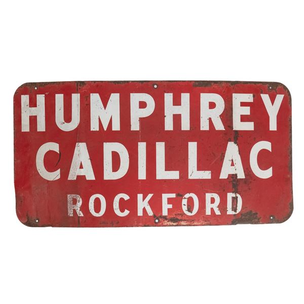 Humphrey Cadillac Rockford SST Advertising Sign