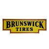 Image 1 : 60" Brunswick Tires SST Embossed Advertising Sign