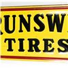 Image 4 : 60" Brunswick Tires SST Embossed Advertising Sign