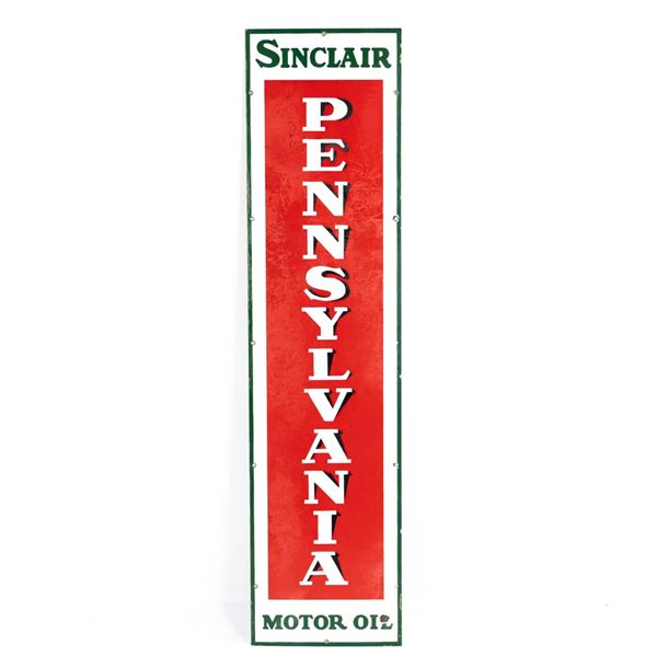 Sinclair Pennsylvania Oil SSP Advertising Sign