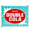 Image 1 : Enjoy Double Cola SSP Porcelain Advertising Sign