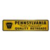 Image 1 : Penn-Craft Retreads Embossed SST Advertising Sign