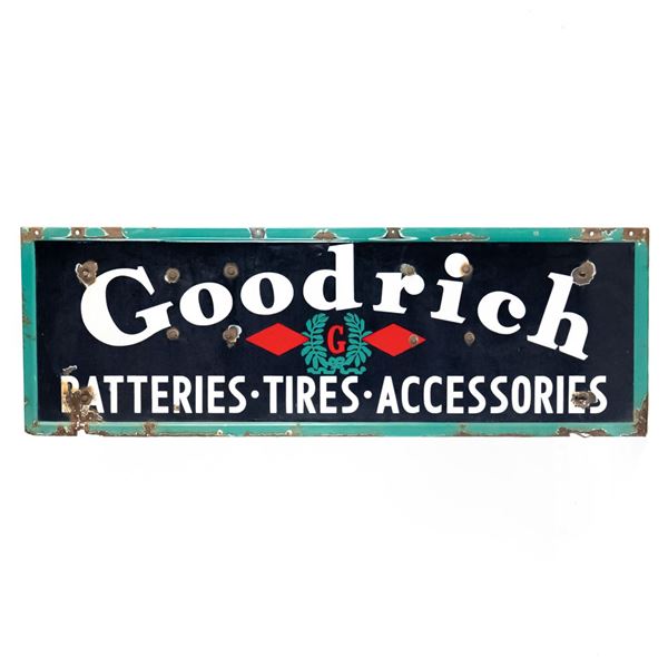 Goodrich Batteries Tires SSP Advertising Sign