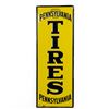 Image 1 : Pennsylvania Tires Embossed SST Advertising Sign