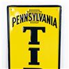 Image 2 : Pennsylvania Tires Embossed SST Advertising Sign