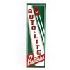 Image 1 : Auto Lite Batteries SST Embossed Advertising Sign
