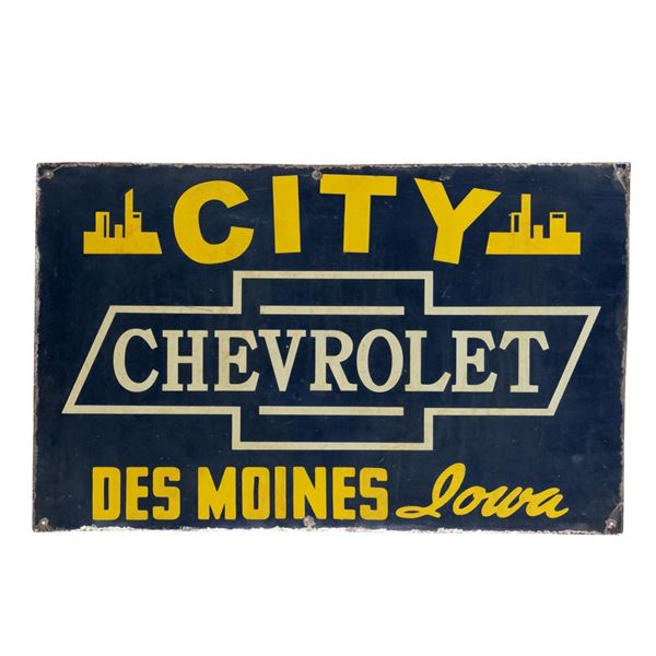 City Chevrolet Des Moines IA SST Advertising Sign