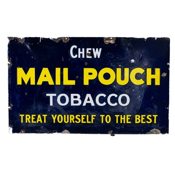 Mail Pouch Tobacco SSP Advertising Sign