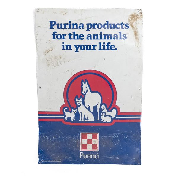 Purina For the Animals in your Life SST Ad Sign