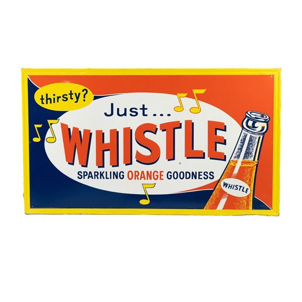 Whistle Sparkling Orange SST Advertising Sign
