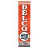 Image 1 : Delco Batteries Single Sided Tin Advertising Sign