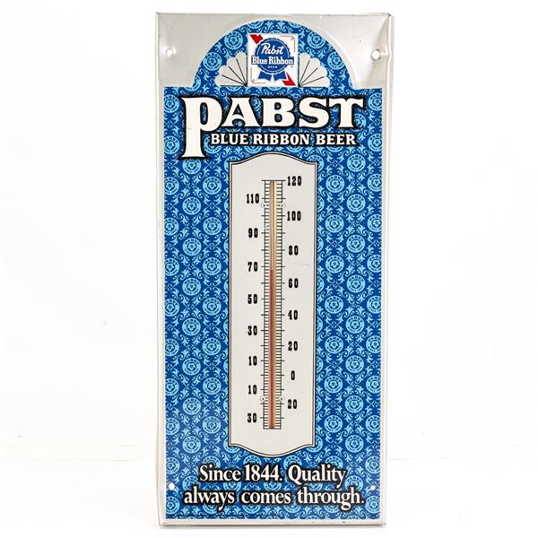 Working Pabst Blue Ribbon Advertising Thermometer