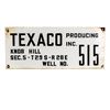 Image 1 : Texaco Producing Inc SSP Advertising Sign