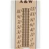 Image 3 : Working A&W 5c Advertising Thermometer