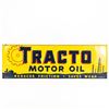 Image 1 : Tracto Motor Oil Embossed SST Advertising Sign