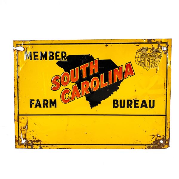 South Carolina Farm Bureau Member SST Ad Sign