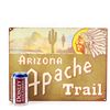 Image 2 : Arizona Apache Trail Single Sided Advertising Sign