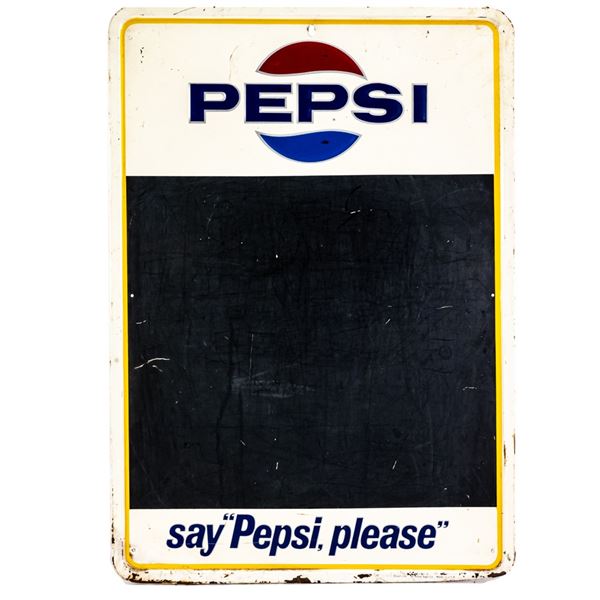 Say Pepsi Please SST Advertising Chalkboard