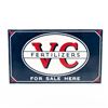 Image 1 : 58" VC Fertilizer Embossed SST Advertising Sign