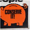 Image 3 : Vintage Electricity Conservation Advertising Sign