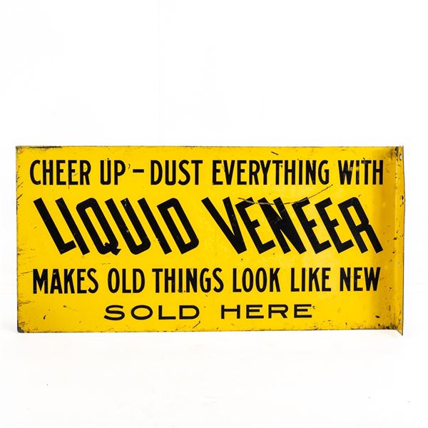 Liquid Veneer Double Sided Advertising Flange Sign
