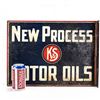 Image 2 : New Process K&S Oils DST Flange Advertising Sign