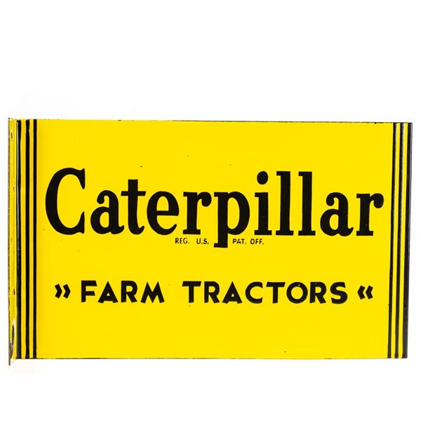 Caterpillar Farm Tractors DSP Advertising Sign
