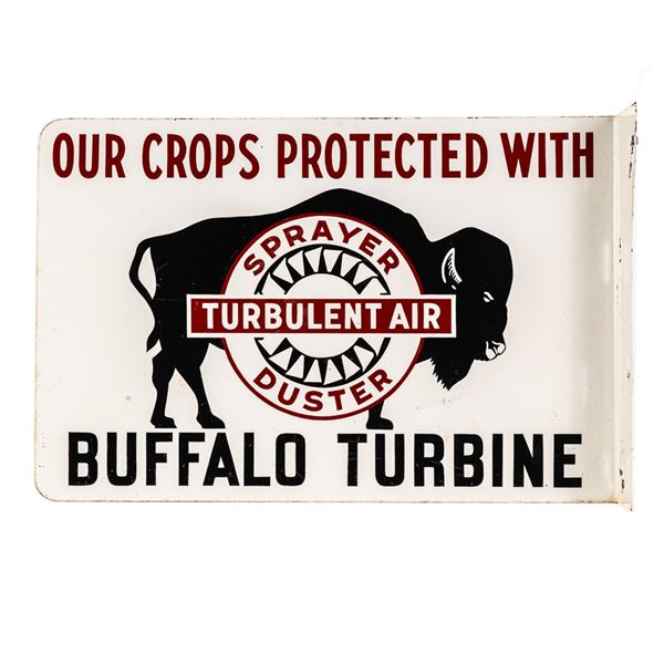 Buffalo Turbine Sprayer DS Advertising Flange Sign