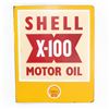 Image 5 : Shell X-100 Motor Oil DSP Advertising Flange Sign