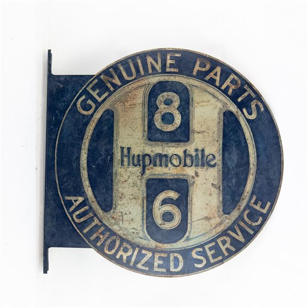 Hupmobile Service Flange Advertising Sign