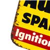 Image 2 : Auto-Lite Spark Plug DSP Advertising Flange Sign