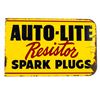 Image 4 : Auto-Lite Spark Plug DSP Advertising Flange Sign