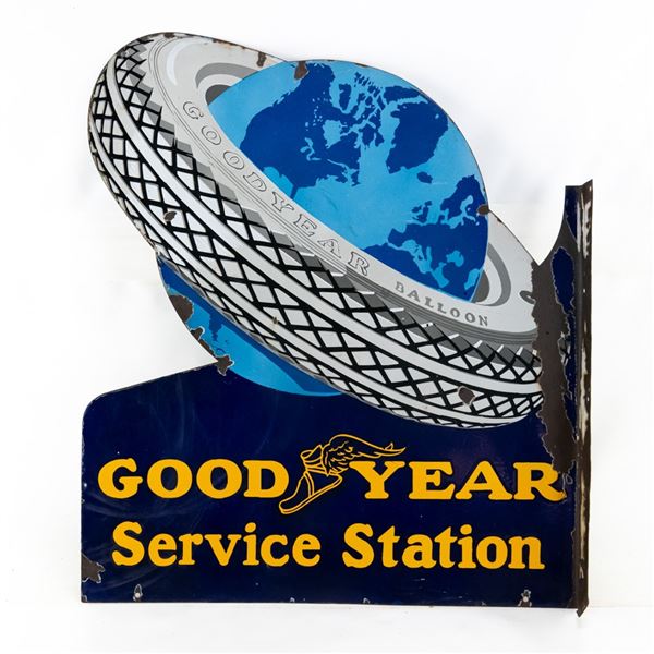 Goodyear Service Station DSP Flange AD Sign