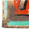 Image 2 : 7 Up Self Framed Embossed Tin Advertising Sign
