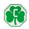 Image 1 : Cleary Building Shamrock Embossed Advertising Sign