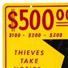 Image 2 : Texas Protective Association $500 Reward Sign
