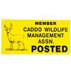Image 1 : Caddo Wildlife Management SST Advertising Sign